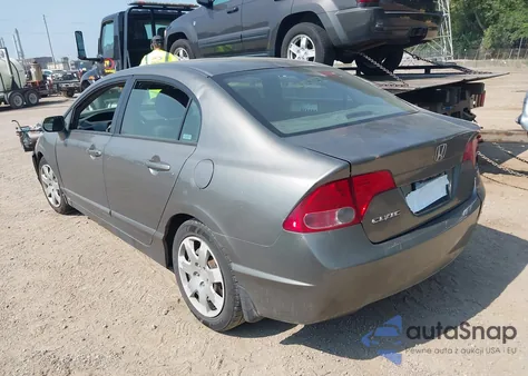 2006 Honda Civic Lx из США, поврежденный, VIN 1HGFA16516L151860